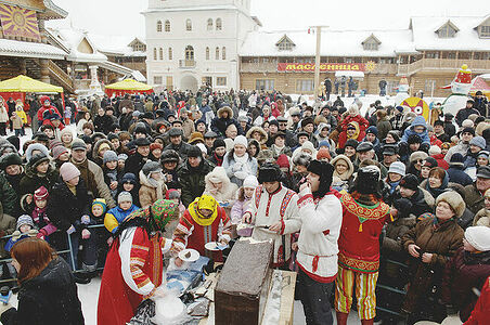 Масленица в Измайлово Москва