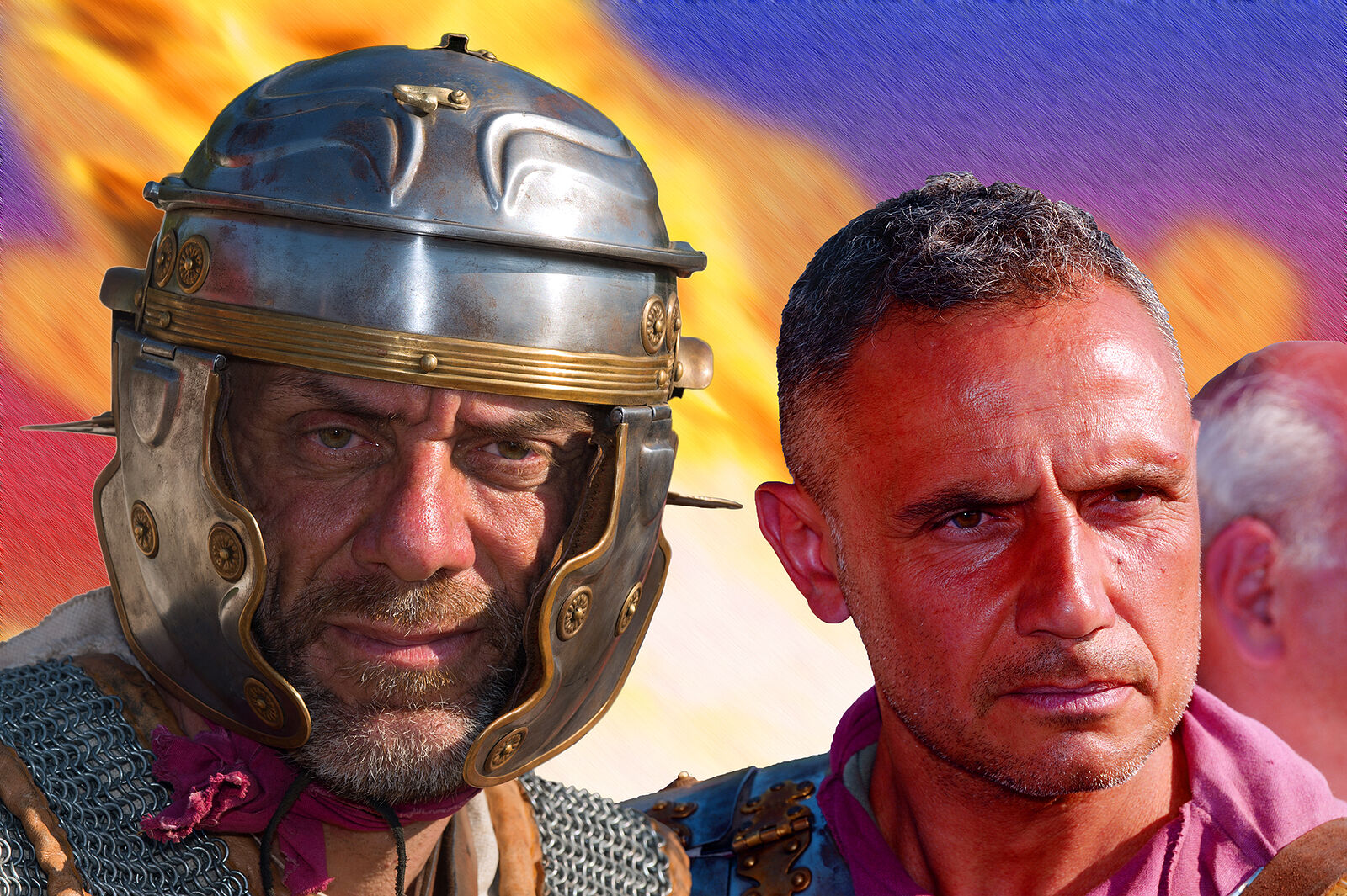 Римская эпоха в “Коломенском”  В Москве 6и7 июня 2015г в столичном заповеднике “Коломенское”прошёл международный фестиваль “Времена и Эпохи” посвященный античному миру. Во время фестиваля москвичи смогли увидеть театрализованные представления, эпизоды военных действий, гладиаторские бои, сражение Варворов с Римскими легионерами, типичные для того времени состязания , игры, ремёсла и промыслы.Участниками фестиваля были реконструкторы из разных стран мира – России, Италии, Чехии, Израиля и др.