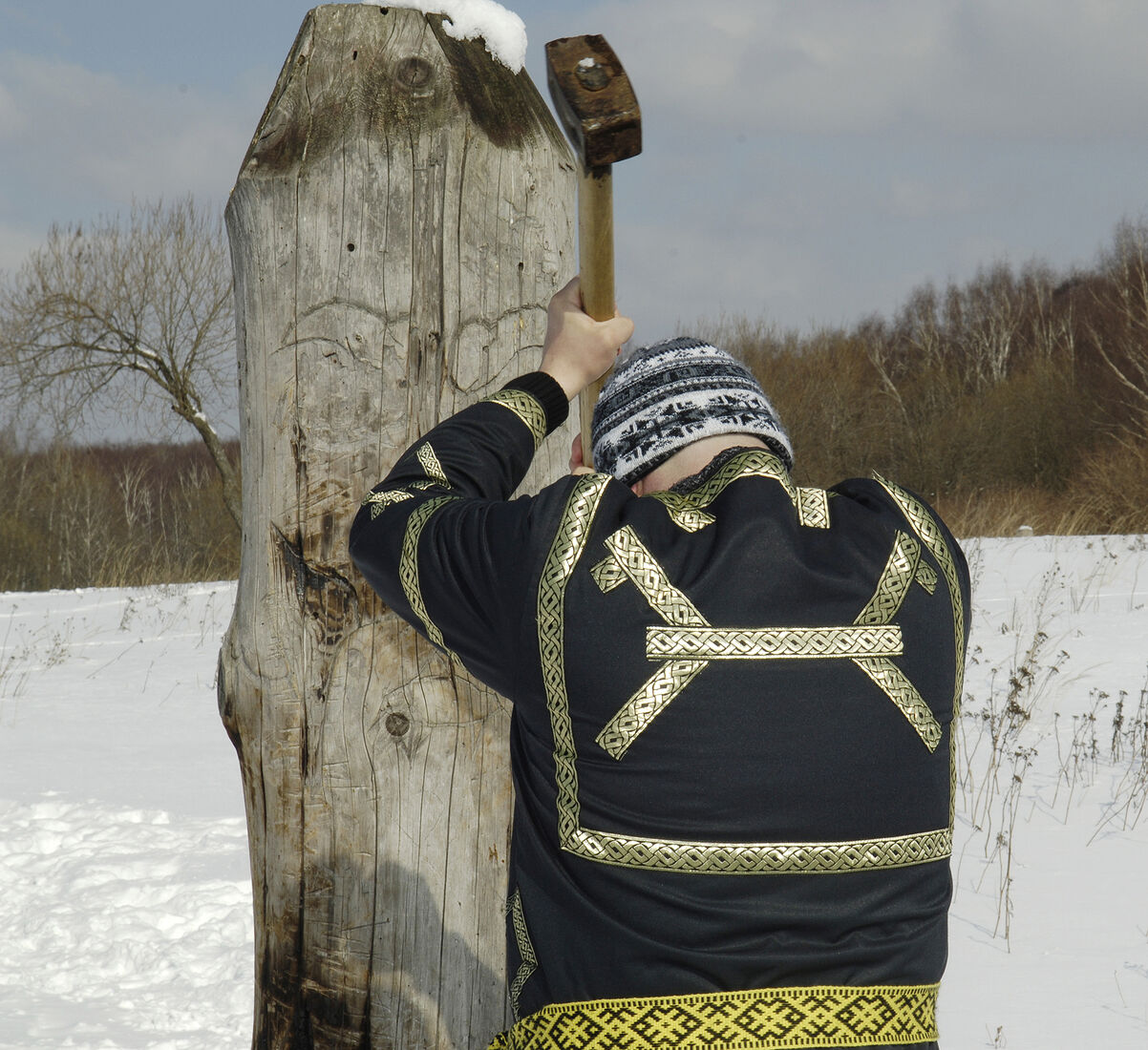 Photographer AlexandrV Polyakov. maslenitsa in MOSCOW. Масленица в Битцевском парке Масленица в Битцевском парке . Богумил II жрец славянского объединения Сорон еж Славен
Проводы зимы по славянскому обычаю
